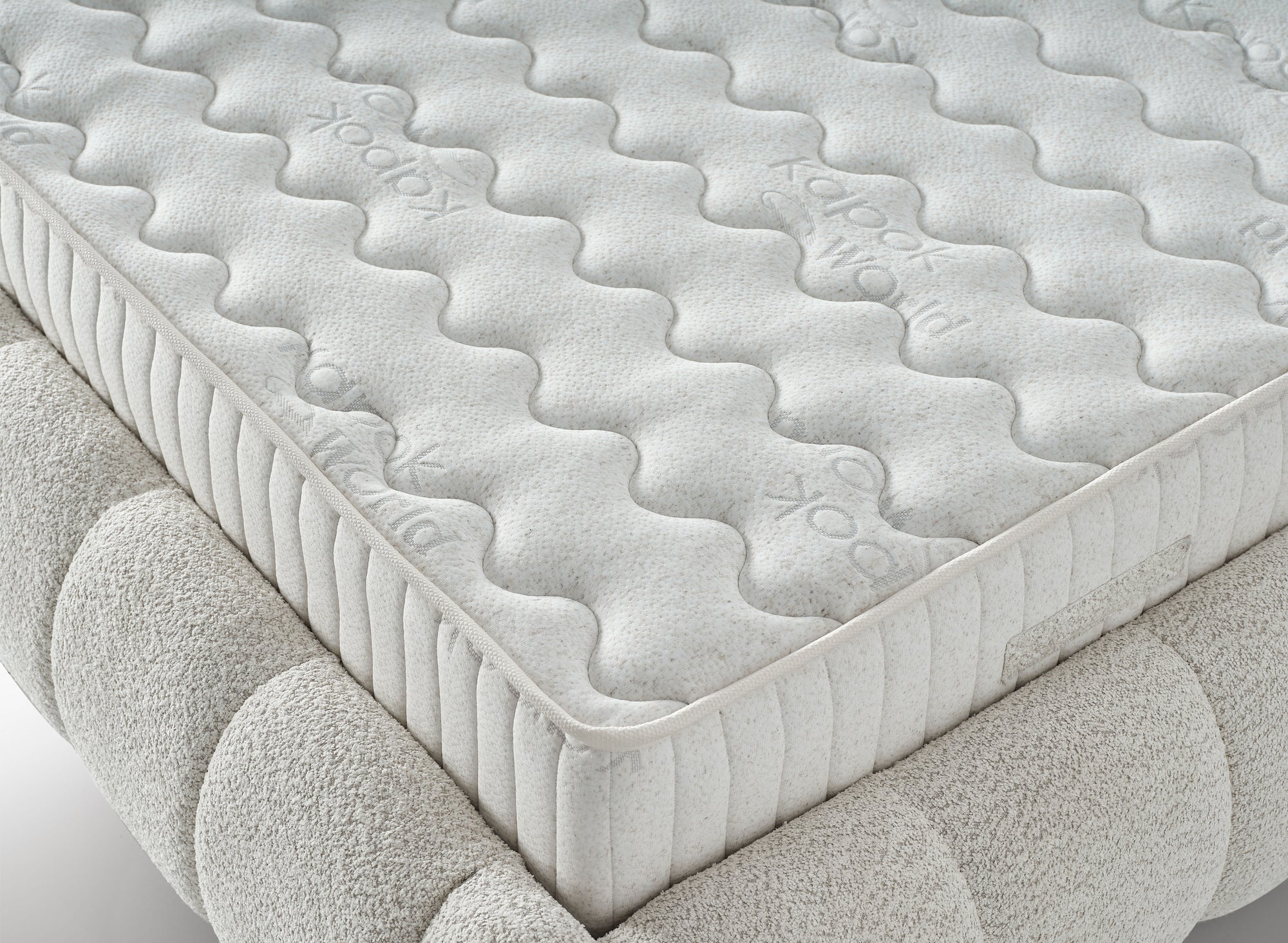 Rhodos Bed - Creamy Cloud