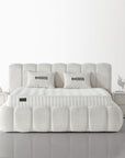 Rhodos Bed - Creamy Cloud
