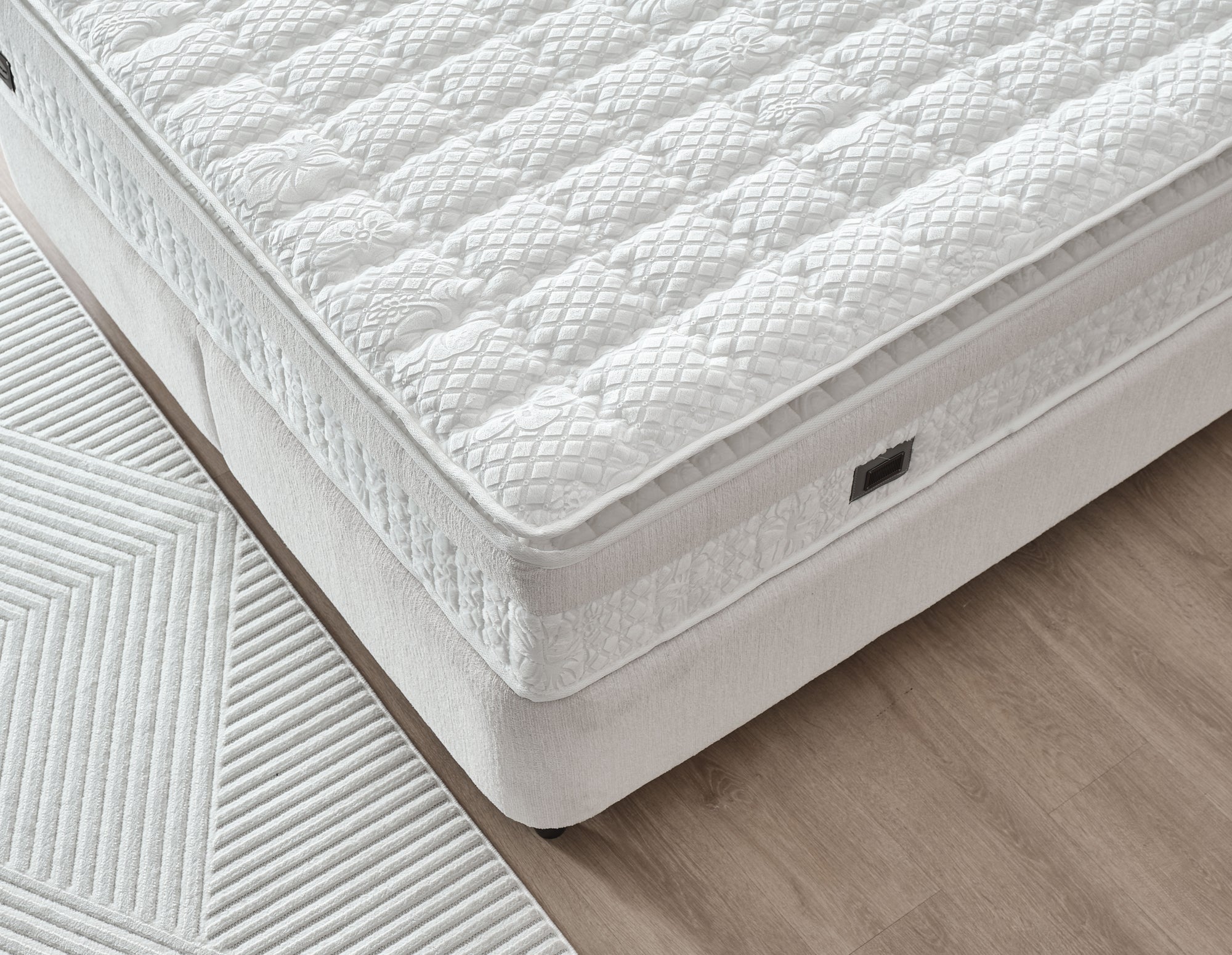 Bianco Bed - Creme Bucle