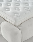 Elenor Bed - Off White Bucle