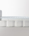 Elenor Bed - Off White Bucle