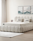 Rhodos Bed - Creamy Cloud