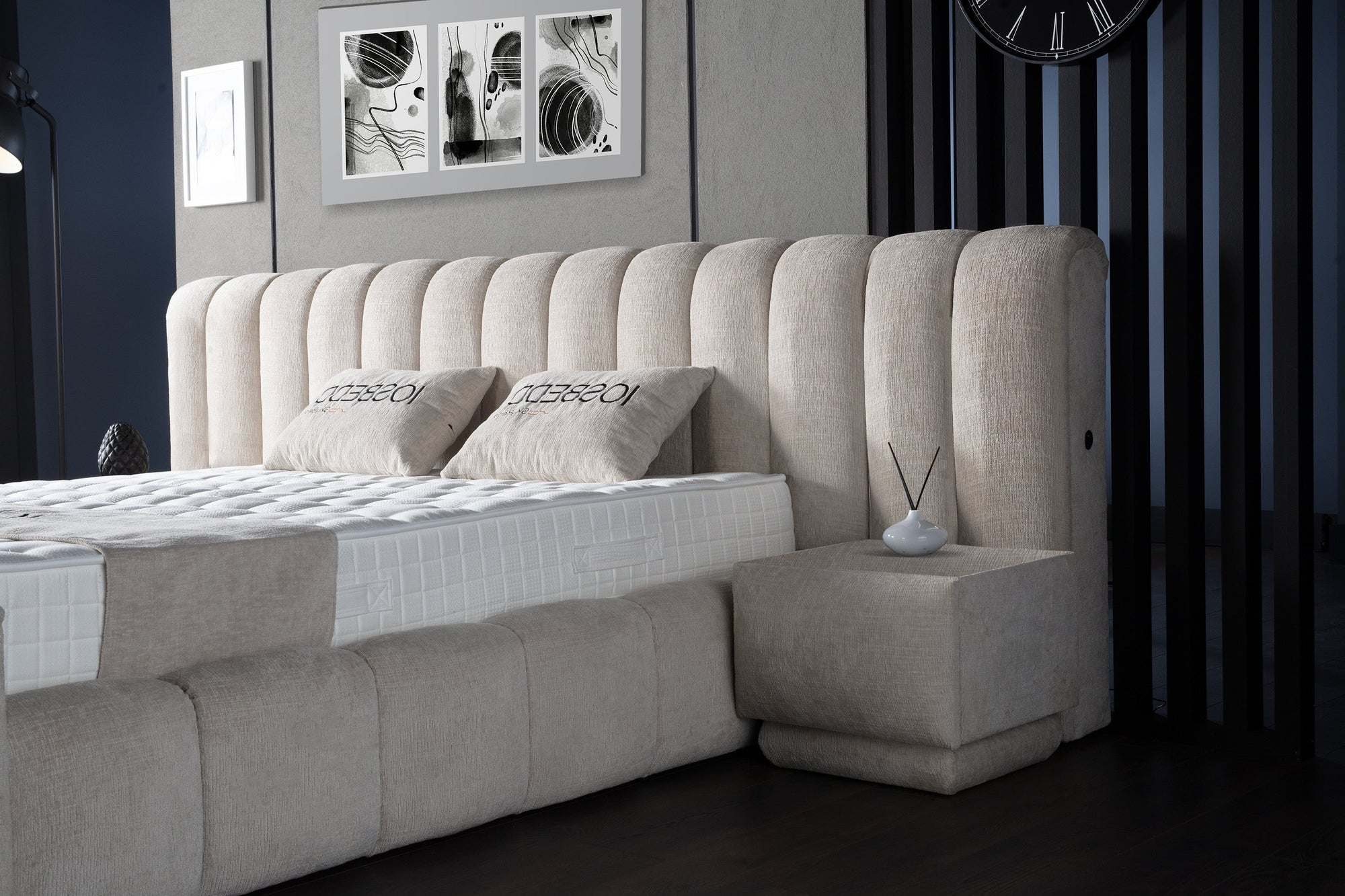 IOS Bed - Pearl Taupe