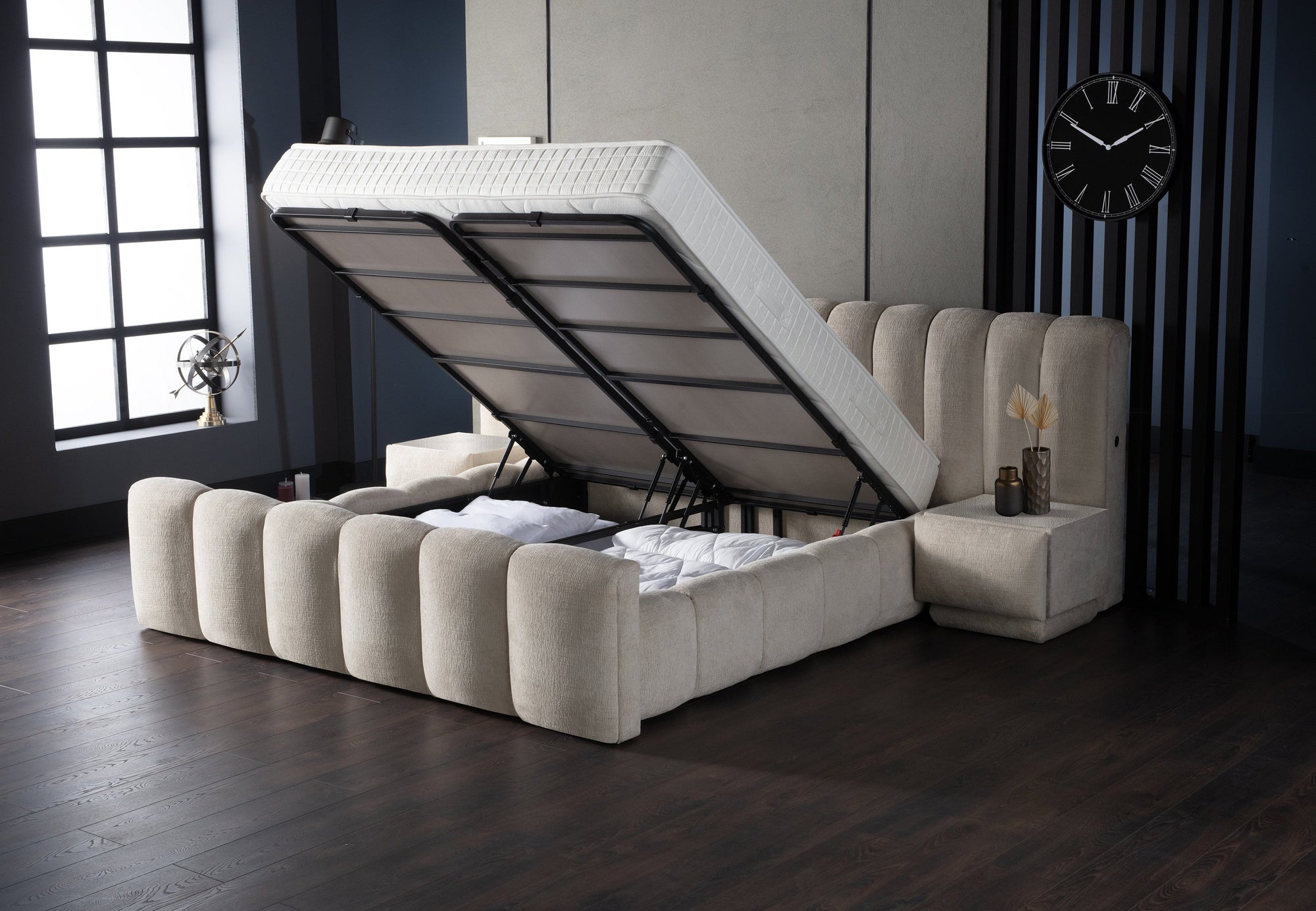 IOS Bed - Pearl Taupe