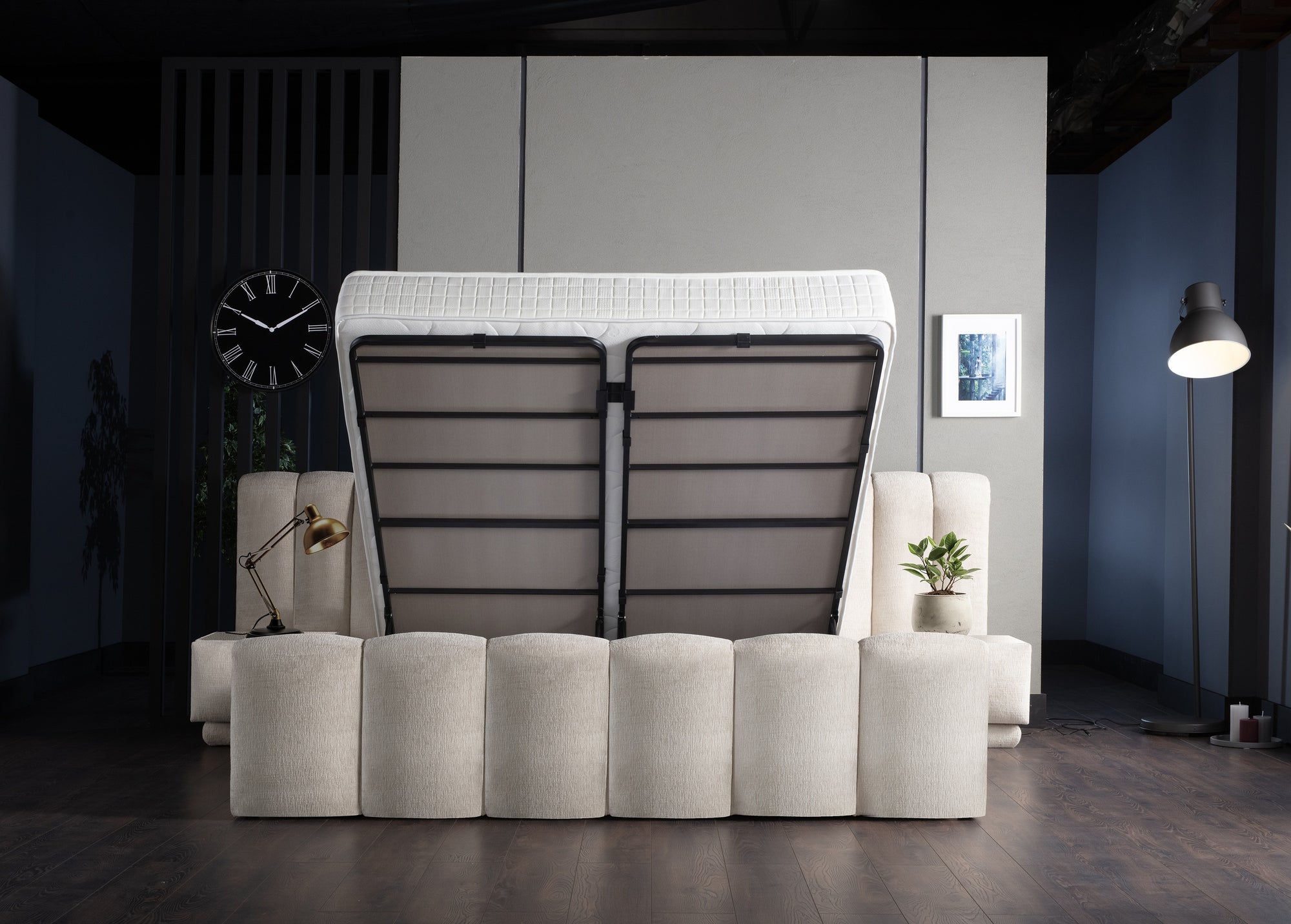 IOS Bed - Pearl Taupe